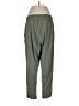 Gap Solid Green Track Pants Size L - photo 2