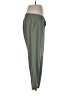 Gap Solid Green Track Pants Size L - photo 4