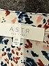 ASTR The Label 100% Polyester Animal Print Ivory 3/4 Sleeve Blouse Size XS - photo 7