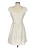 Socialite 100% Polyester Ivory Casual Dress Size XS (estimated) - photo 2