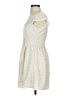 Socialite 100% Polyester Ivory Casual Dress Size XS (estimated) - photo 5