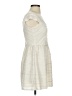 Socialite 100% Polyester Ivory Casual Dress Size XS (estimated) - photo 4