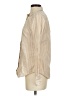 Ann Taylor 100% Cotton Stripes Ivory Long Sleeve Button-Down Shirt Size 2 - photo 5