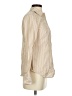 Ann Taylor 100% Cotton Stripes Ivory Long Sleeve Button-Down Shirt Size 2 - photo 4