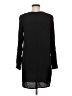 Everly 100% Polyester Solid Black Casual Dress Size M - photo 2