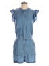 Joe's Jeans 100% Lyocell Solid Blue Romper Size S - photo 1