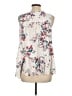 Torrid Ivory Sleeveless Blouse Size Lg Plus (0) - photo 2
