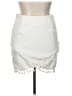 Relipop 100% Polyester Solid White Ivory Casual Skirt Size XL - photo 1