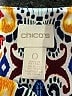 Chico's Print Orange Casual Dress Size Sm (0) - photo 7