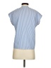 Shein Blue Short Sleeve Blouse Size 4 - photo 2