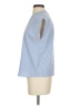 Shein Blue Short Sleeve Blouse Size 4 - photo 5
