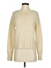 Point Sur Metallic Ivory Pullover Sweater Size XS - photo 1