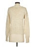 Point Sur Metallic Ivory Pullover Sweater Size XS - photo 2