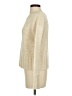 Point Sur Metallic Ivory Pullover Sweater Size XS - photo 5