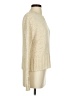 Point Sur Metallic Ivory Pullover Sweater Size XS - photo 4