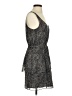 Eliot 100% Silk Animal Print Black Casual Dress Size 2 - photo 4