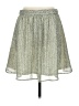 Old Navy 100% Polyester Chevron-herringbone Green Casual Skirt Size S - photo 2