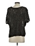 Eileen Fisher Metallic Silver Brown Pullover Sweater Size XS - photo 2