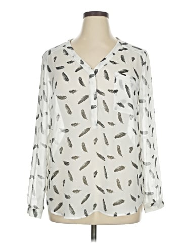 Merona Long Sleeve Blouse (view 1)