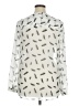 Merona 100% Polyester Ivory Long Sleeve Blouse Size XL - photo 2