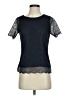 The Limited 100% Polyester Black Short Sleeve Top Size XS - photo 1