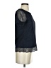 The Limited 100% Polyester Black Short Sleeve Top Size XS - photo 4