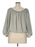 Max Studio Gray 3/4 Sleeve Blouse Size XL - photo 2