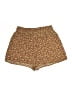 Hesperus 100% Polyester Floral Brown Shorts Size M - photo 1
