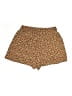 Hesperus 100% Polyester Floral Brown Shorts Size M - photo 2