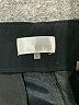 Ecru Solid Black Dress Pants Size 8 - photo 7