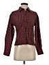Current/Elliott 100% Cotton Plaid Red Long Sleeve Blouse Size XS (0) - photo 1