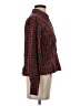 Current/Elliott 100% Cotton Plaid Red Long Sleeve Blouse Size XS (0) - photo 4