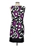 AB Studio Graphic Purple Cocktail Dress Size 10 - photo 2