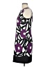 AB Studio Graphic Purple Cocktail Dress Size 10 - photo 5