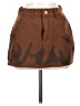 Cider 100% Cotton Brown Casual Skirt Size XXS - photo 1
