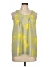 Twenty One 100% Polyester Yellow Sleeveless Blouse Size L - photo 1