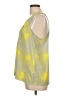 Twenty One 100% Polyester Yellow Sleeveless Blouse Size L - photo 5