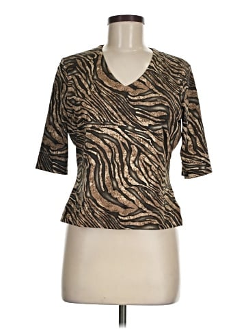 Christie & Jill 3/4 Sleeve T-Shirt (view 1)