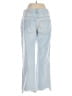 We the Free 100% Cotton Hearts Blue Jeans Size 25 waist - photo 2