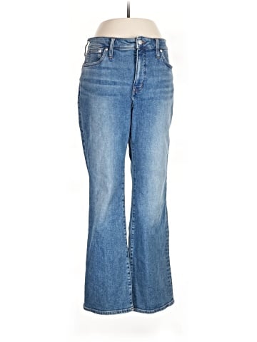 Madewell Tall Curvy Kick Out Crop Jeans in Oneida Wash (view 1)