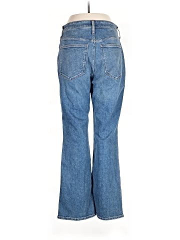 Madewell Tall Curvy Kick Out Crop Jeans in Oneida Wash (view 2)