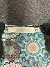 Millau 100% Rayon Paisley Teal Romper Size XS - photo 4