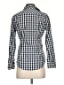 J.Crew Checkered-gingham Blue Long Sleeve Button-Down Shirt Size 00 - photo 2