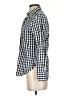 J.Crew Checkered-gingham Blue Long Sleeve Button-Down Shirt Size 00 - photo 5