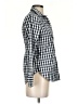 J.Crew Checkered-gingham Blue Long Sleeve Button-Down Shirt Size 00 - photo 4