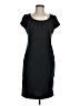 Lands' End Solid Black Casual Dress Size 6 - photo 1