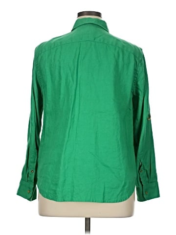 Lauren by Ralph Lauren Long Sleeve Button-Down Shirt (view 2)
