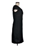 Lands' End Solid Black Casual Dress Size 6 - photo 4