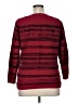 Karen Scott Sport Stripes Red Pullover Sweater Size 1X - photo 2