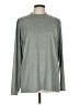 Nike 100% Polyester Gray Long Sleeve Turtleneck Size L - photo 1